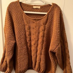 Mustard, Cozy Sweater (L)